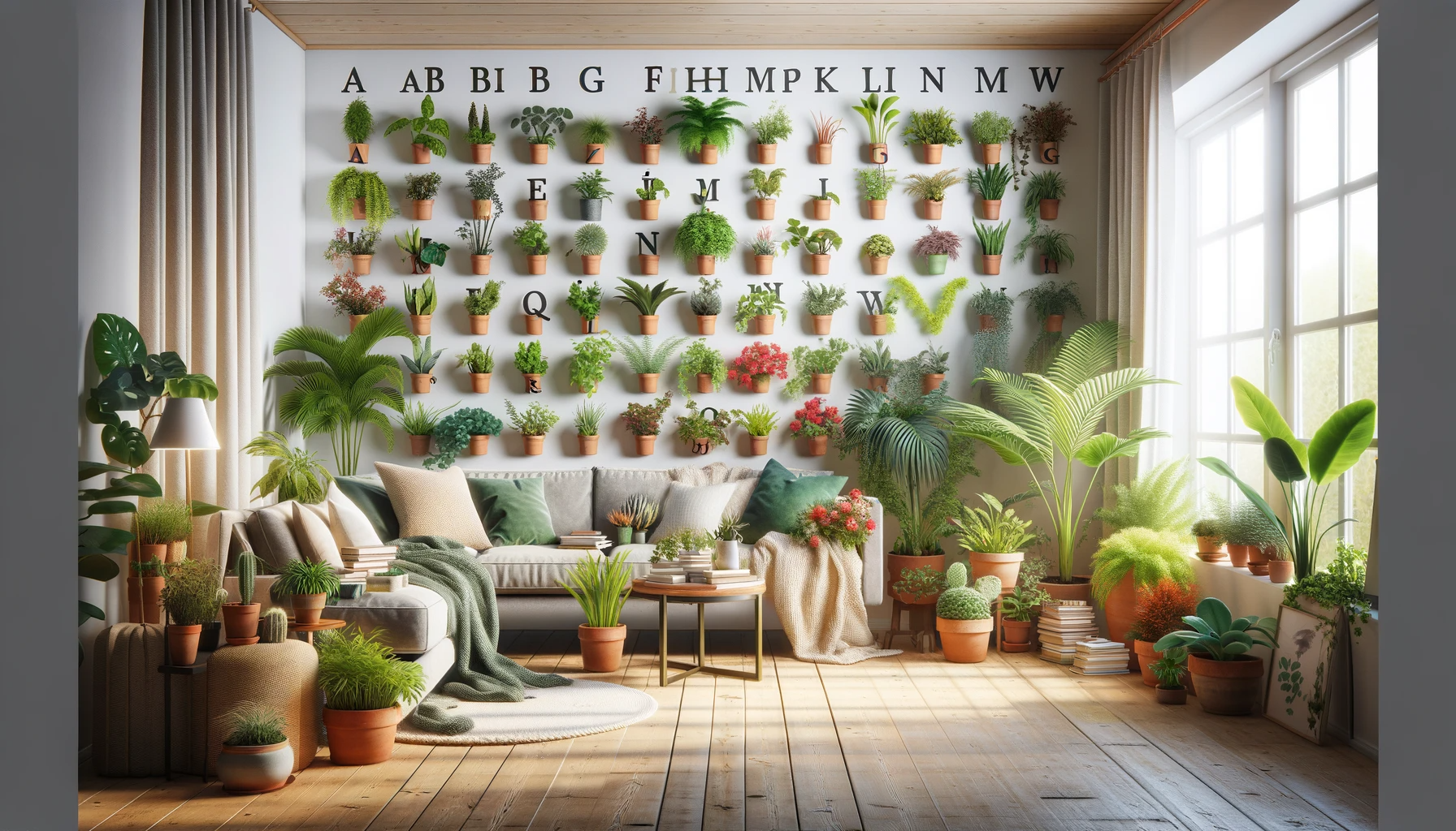 Zimmerpflanzen Alphabet